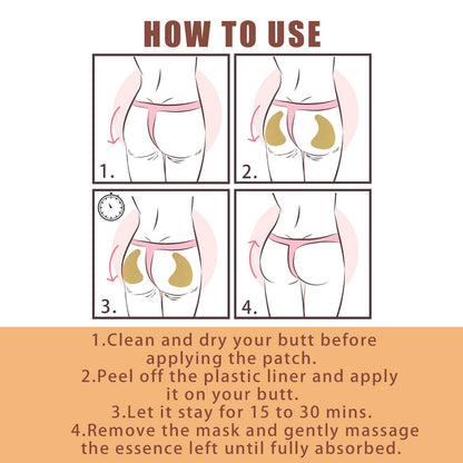 Buttock Paste Random, Lift And Tighten Hips Show Hips Curves Shape Hips Patch