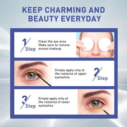 Mascara, Eyelash Curl Beauty Thick Slender Eyebrows Natural Moisturizing And Beautiful Mascara