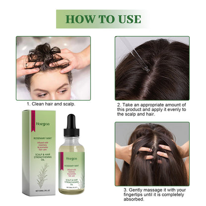 Scalp & Hair Strengthening Oil, Hair Thick Hair Solid Hair Soft Hair Dry Damaged Care