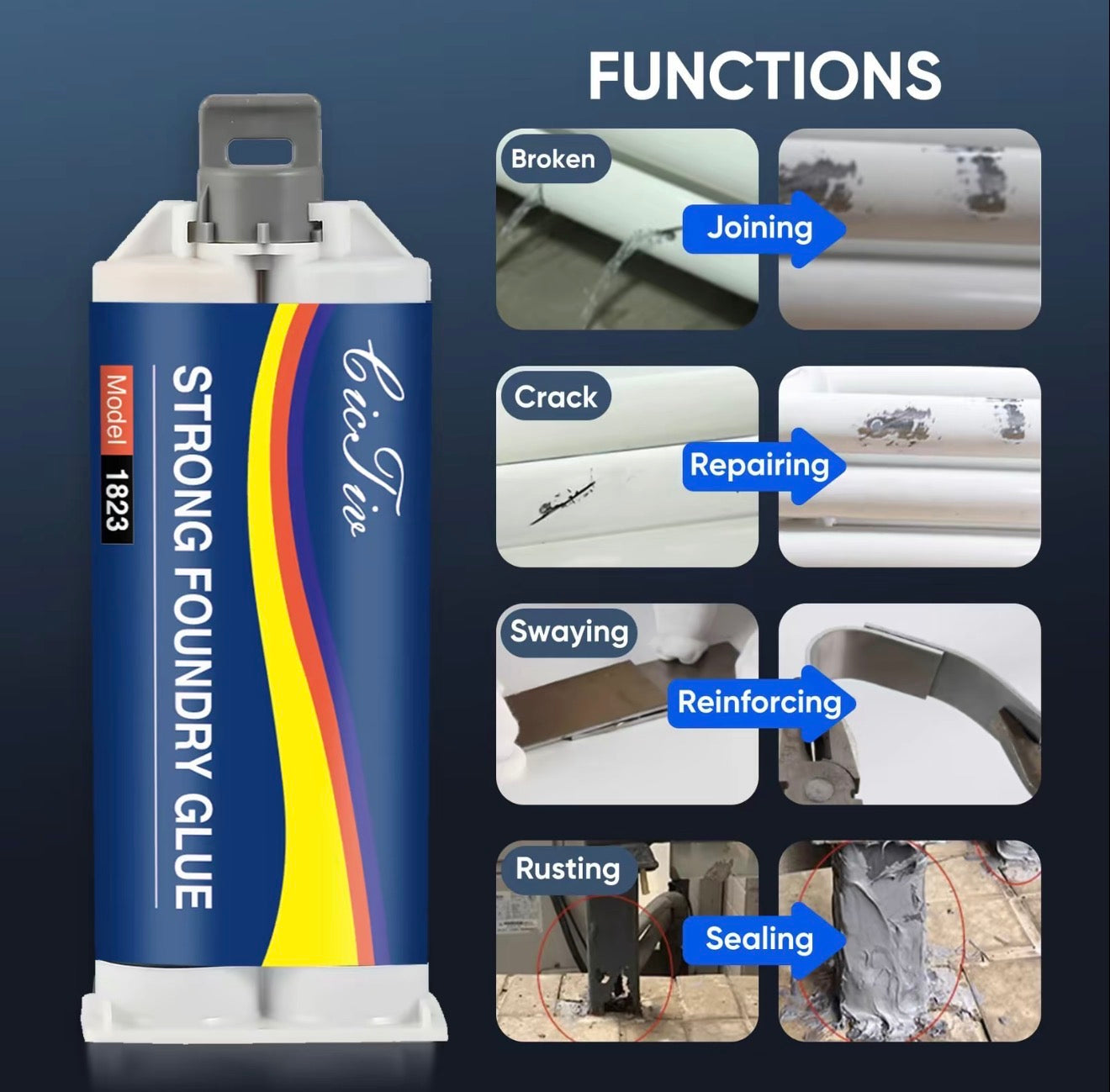 LiquidForge Metal Repair Glue