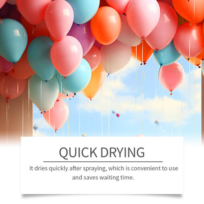 Balloon Shine Spray Brightens Up The Party Atmosphere With Easy To Apply Gloss Latex Balloon Spray