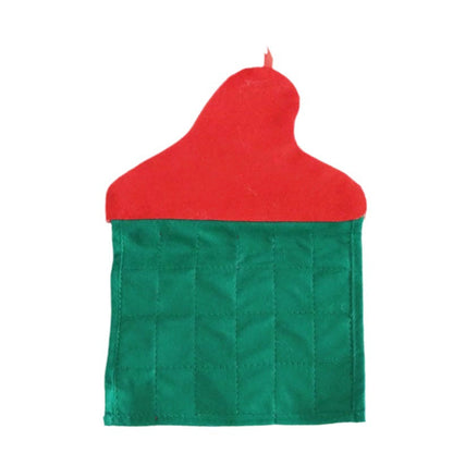 Christmas Decoration Supplies Christmas Velvet Hot Stamping Elderly Calendar Christmas Calendar Christmas Decoration Supplies