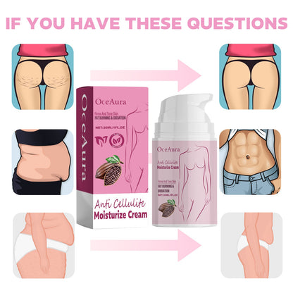 Anti Cellulite Moisturize Cream, Tighten The Thighs, Belly In Shaping Curve Shape Moisturizing Body Cream