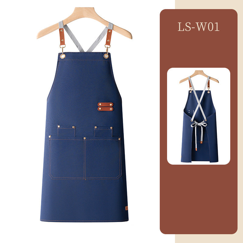 Waterproof apron customized logo printing for catering