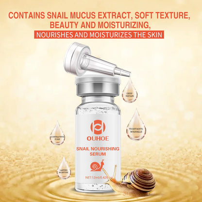 Snail Nourishing Repair Essence, Lightening Acne Muscle Acne Mark, Hydrating Whitening And Eliminate Pimples Essence