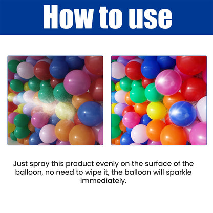 n Balloon Shiny Spray, To Improve Gloss Appearance Balloon Anti-Oxidation Odorless Portable Spray