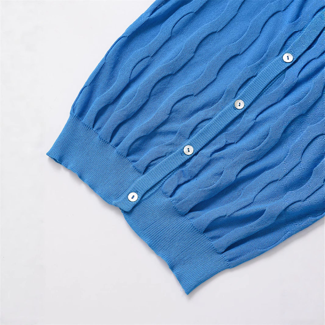 Elastic Waist Style Loose Pullover Women's Unique Design Knit Sweater