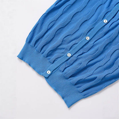 Elastic Waist Style Loose Pullover Women's Unique Design Knit Sweater