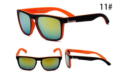 QUISVIKER Brand New Polarized Glasses Men Women Fishing Glasses Sun Goggles Camping Hiking Driving Eyewear （C7-C12）