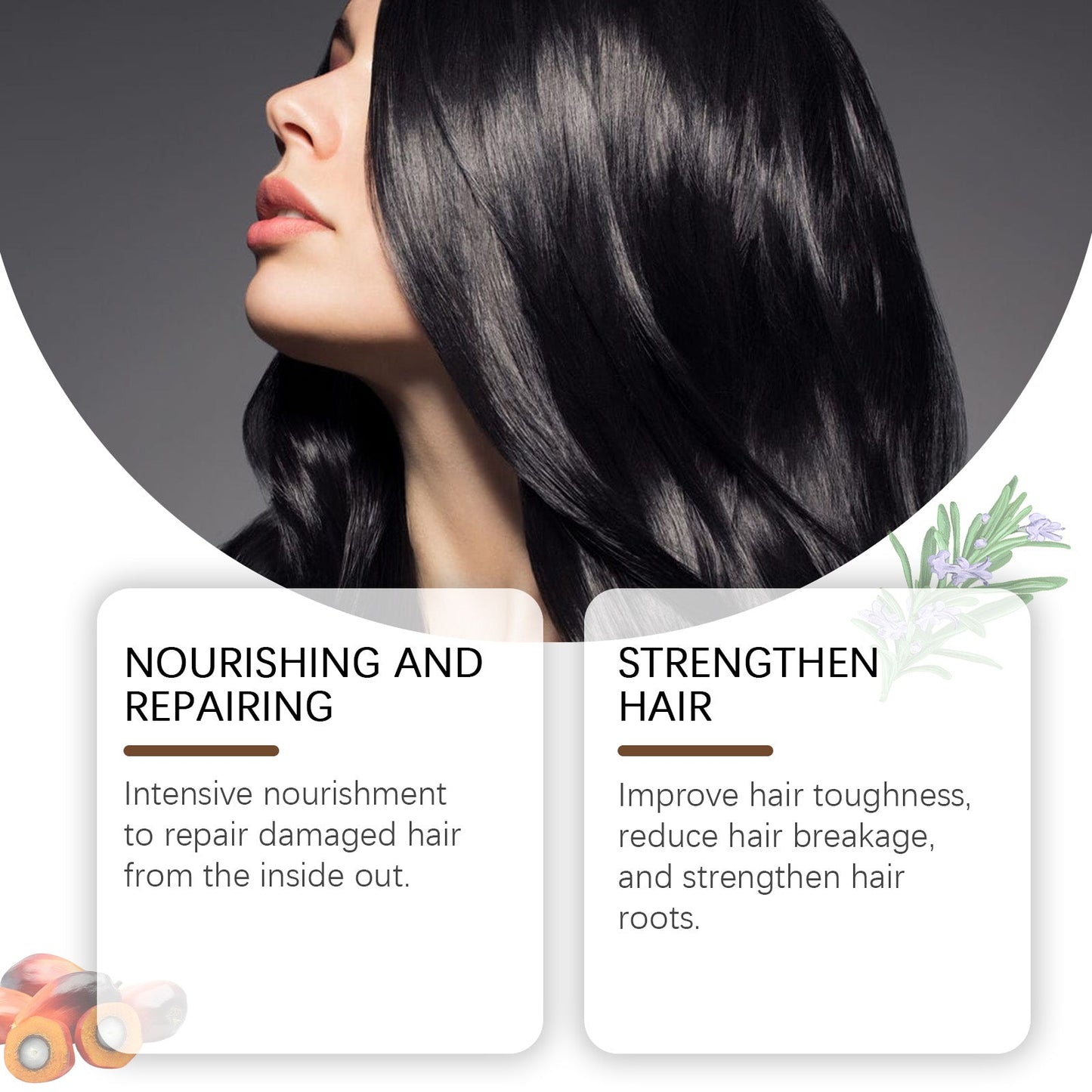 Batana Essential Oil Moisturizes Hair, Fluffs Hair Roots, Strengthens And Strengthens Hair Essential Oil