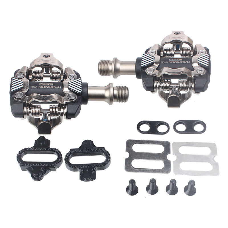Mountain bike self-locking pedal bicycle lock pedal ultra-light DU bearing SPD pedal M8100 pedal
