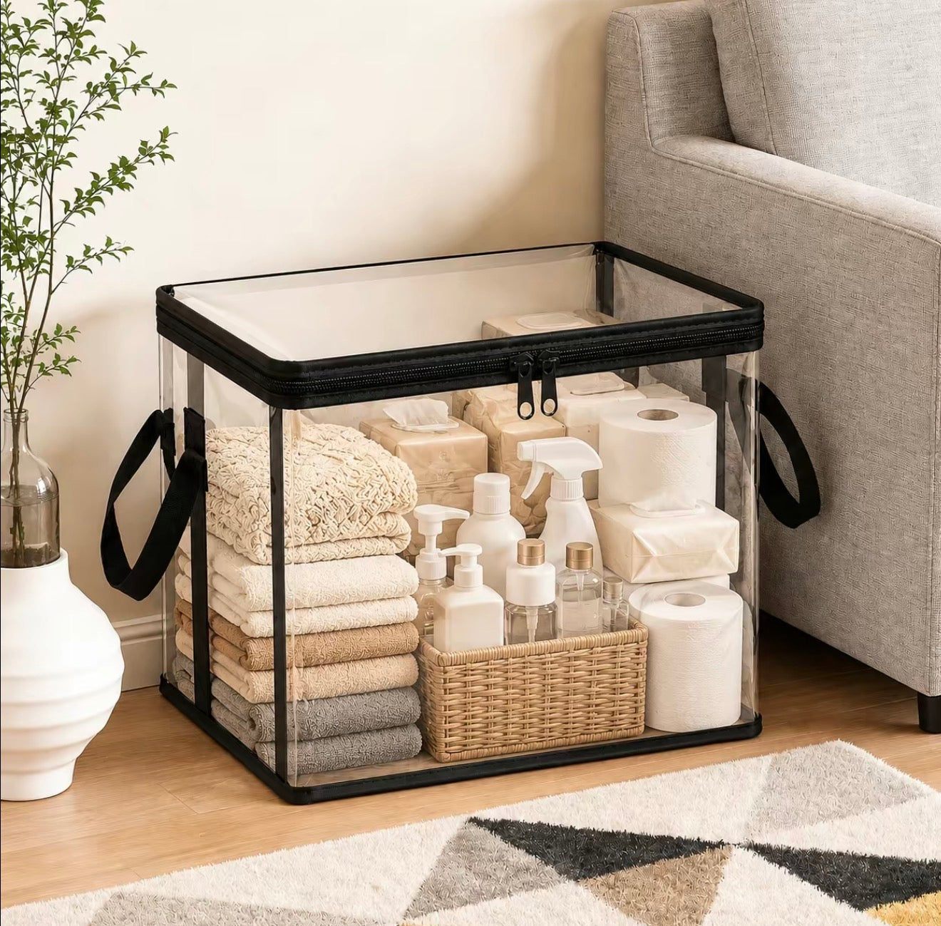 PlushNest Storage Box