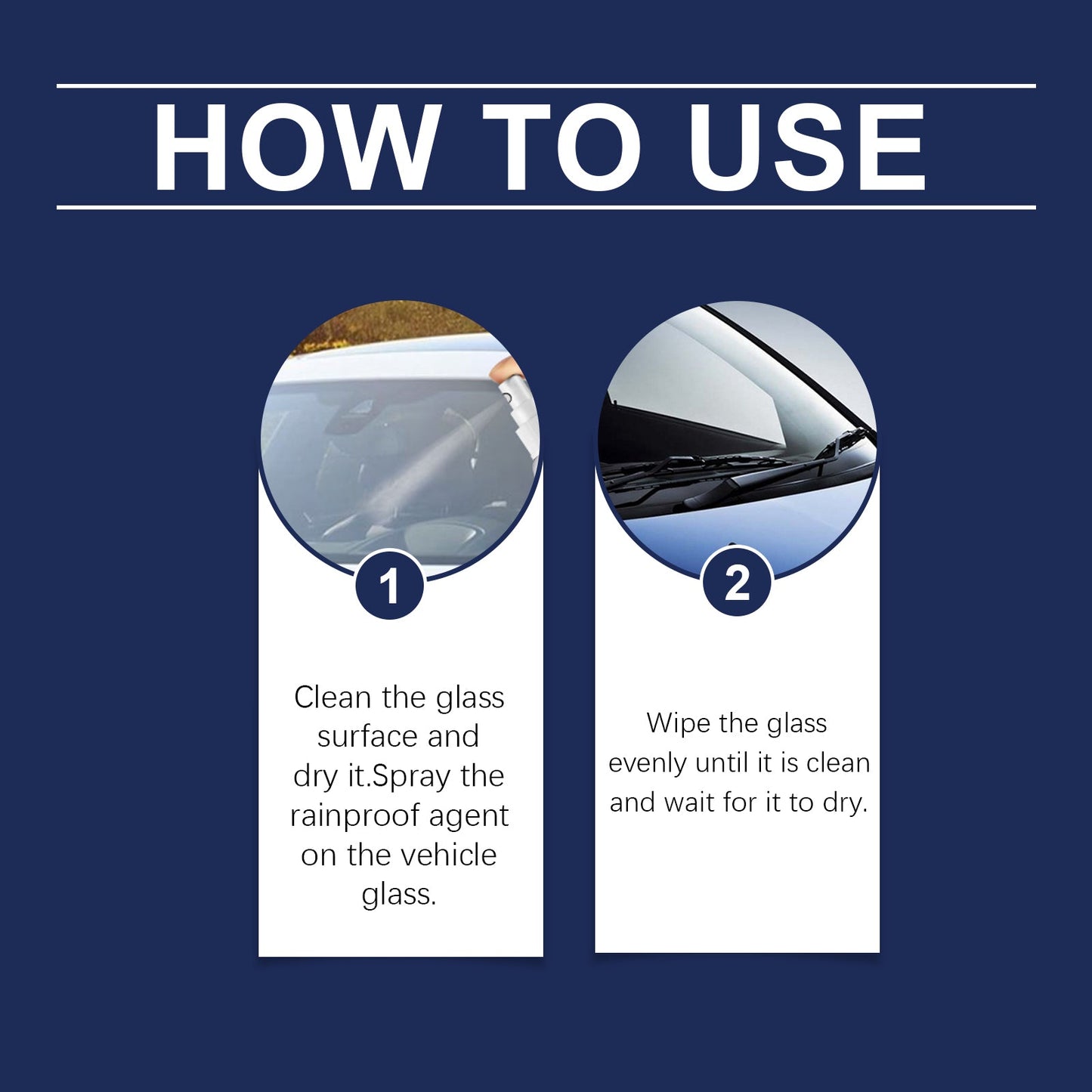 Automobile Glass Waterproof Coating Agent, Automobile Glass Moisture And Rain Protection Agent Automobile Glass Coating Spray