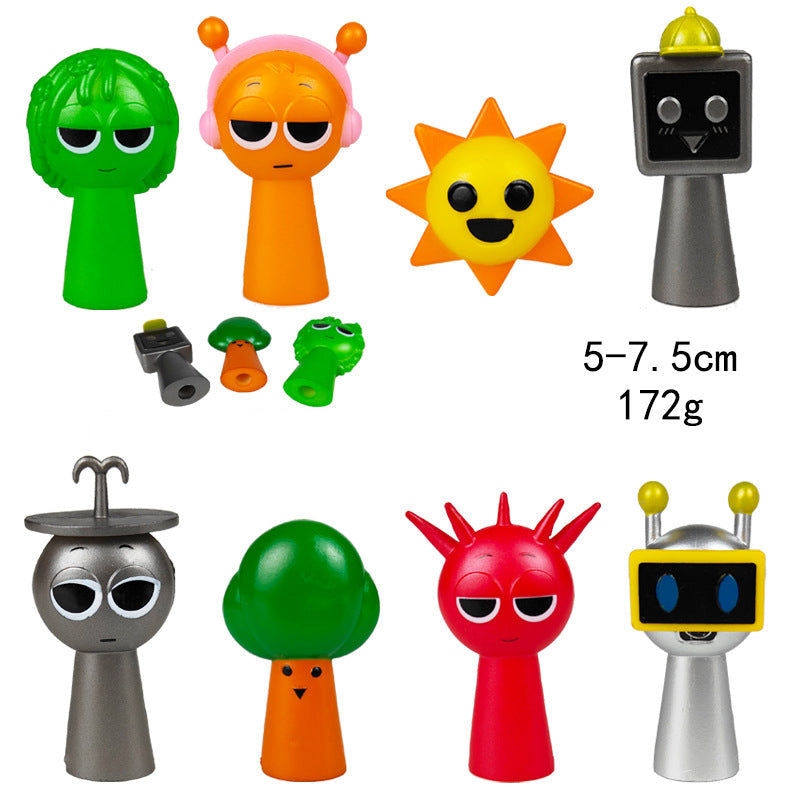 Rhythm Box Hand Office Boy Depler Simon Jevin Music Game Peripheral Model Ornament