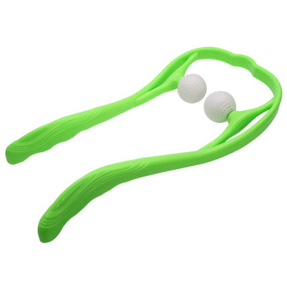 Aptoco Newest Neck and Shoulder Therapeutic Dual Trigger Point Self-Massage Tool