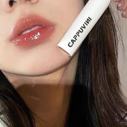 Water Mirror Lip Glaze  Lipstick Non-stick Cup Lasting Moisturizing Lipstick Colorful Women Lip Makeup Tool Maquiagem Hot