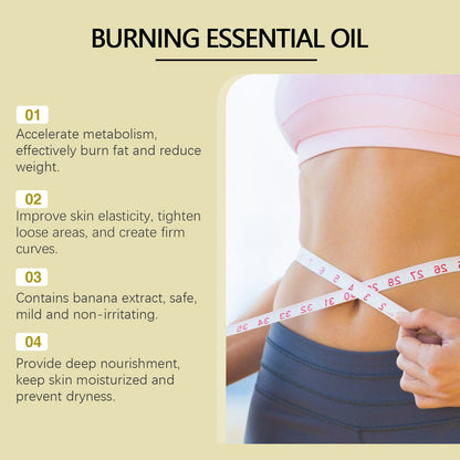 Banana Body Essential Oil Nourishes Waist Arm Light Skin Show Figure Massage Treatment