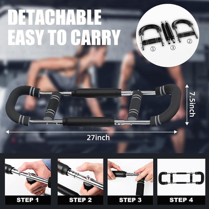 Multi functional adjustable arm strength device U-shaped chest muscle training and fitness equipment