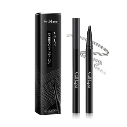 EELHOPE Four Claw Eyebrow Pencil Wild Eyebrow Embellishing Eyebrow shape delicate and easy to use non-smudging natural shaping eyebrow pencil