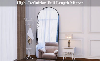 71"×32" Big Full Body Mirror for Bedroom Oversized Floor Mirror Large Standing Mirror Living Room Dressing Mirror Leaning Agains