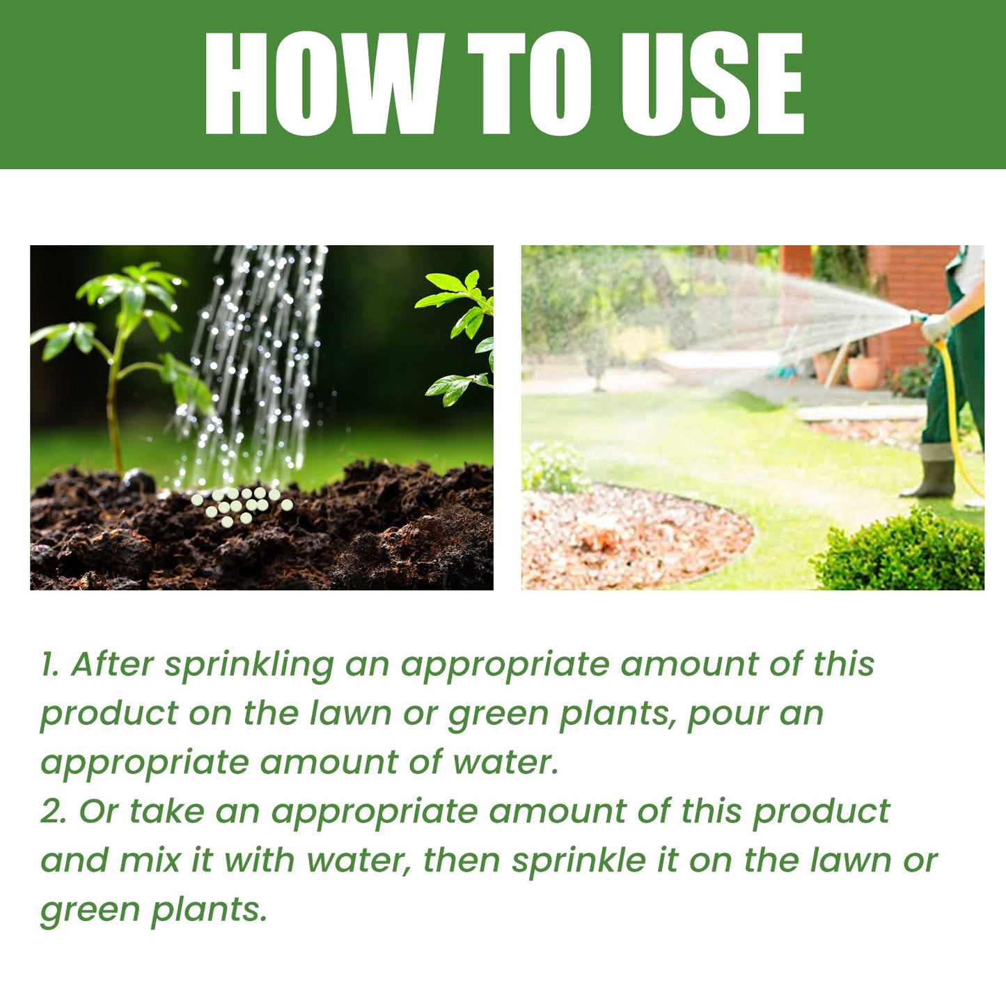Plant Nutrient, Plant Fertilizer Flower Potted Lawn Green Leaf Root Growth Nutrient