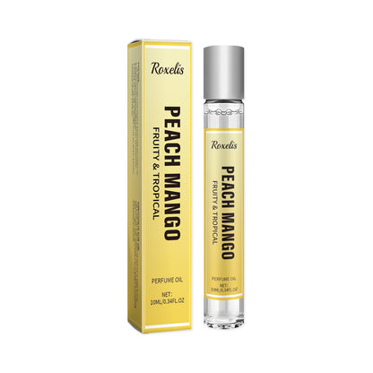 Tropical Fruit Perfume Ball Bearing Fruit Fragrance Ball Rolling Perfume For Women Fresh And Light Scent