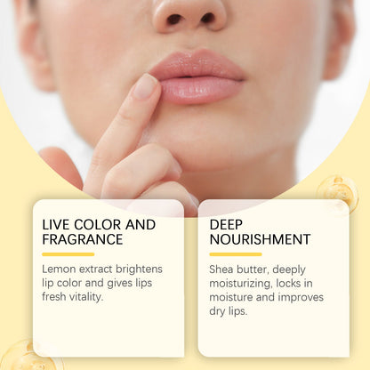 Lemon and Ginger Lip Balm Moisturize and Moisturize with Lemon and Prevent dry and cracking Nourishing Lip Balm