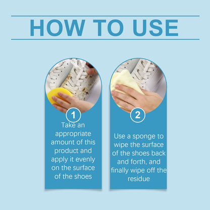 White Shoes Cleaning Cream, Sports Shoes And Canvas Shoes Without Washing Surface Stains Multi-Functional Cleaning Cream
