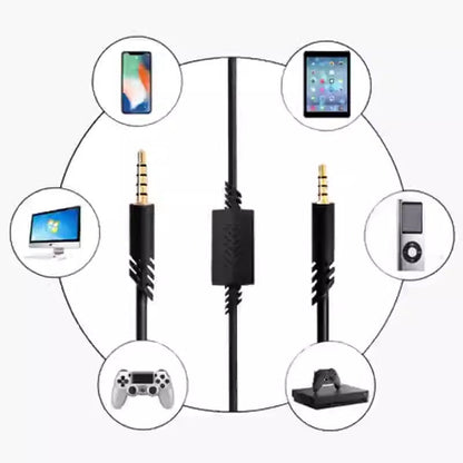 Suitable for Logitech ASTRO A10 A40 gaming headphones Ps4 connection cable headphone audio cable