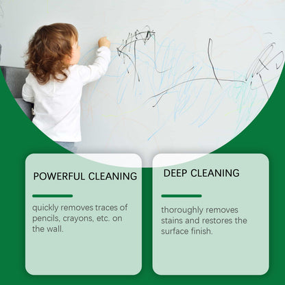 Wall Cleaning Cream, Wall Cleaning And Decontamination Cream Waterproof Renovation Stain Removal Wall Cleaner