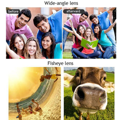 4 In 1 Telescope lense Mobile Phone Case for Iphone x 8plus 7 plus 6 plus 8 7 6s Camera lenses Outdoor Hunting