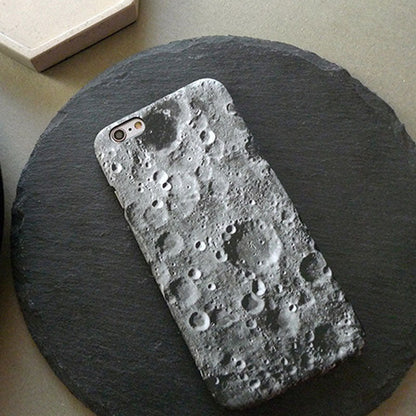 Moon surface texture for iphoneX case phone shell cosmos protective sleeve Tide