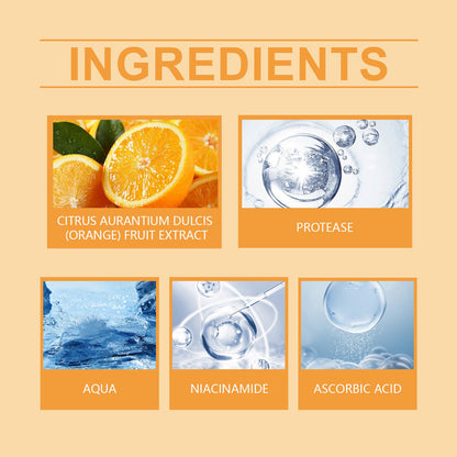 Enzymes Exfoliating Brightening Gel, Gentle Exfoliating Cleansing Gel Deeply Purifies Pores, Removes Blackheads And Brightens Skin