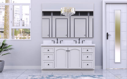 60"x36" Oversized Modern Rectangle Bathroom Mirror with Silver Frame Decorative Large Wall Mirrors for Bathroom Living Room