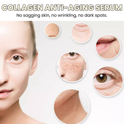 Collagen Anti-Aging Serum, Fade Fine Line Collagen Recombination Anti-Aging Serum