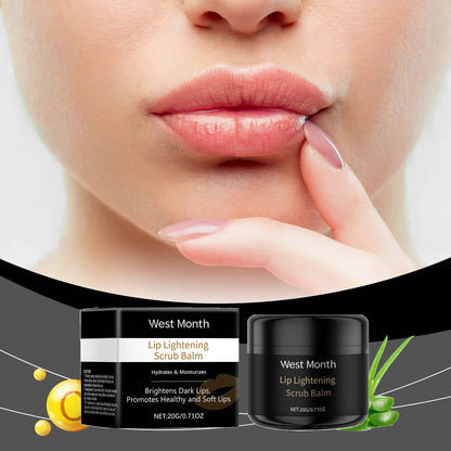 Exfoliating Lip Scrub, Nourishes And Moisturizes Dry Lips With A Gentle Exfoliating Scrub