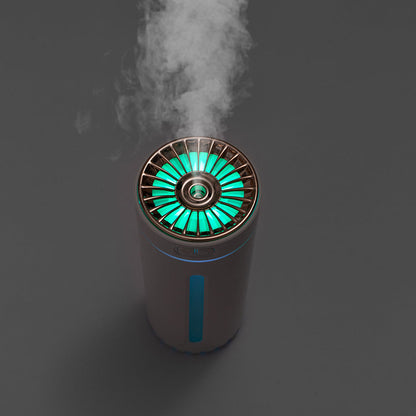 New small large fog volume silent portable usb car aromatherapy phantom cup colorful night light car humidifier