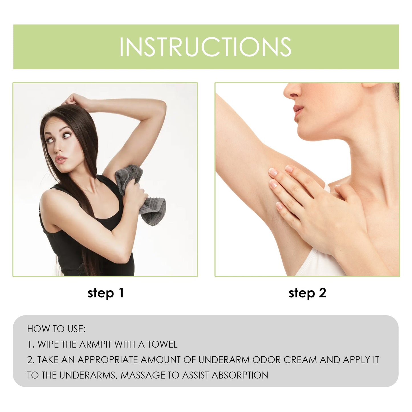 Armpit Deodorant Cream, Clean And Refreshing Deodorant Deodorant Care Cream For Deodorant Deodorant