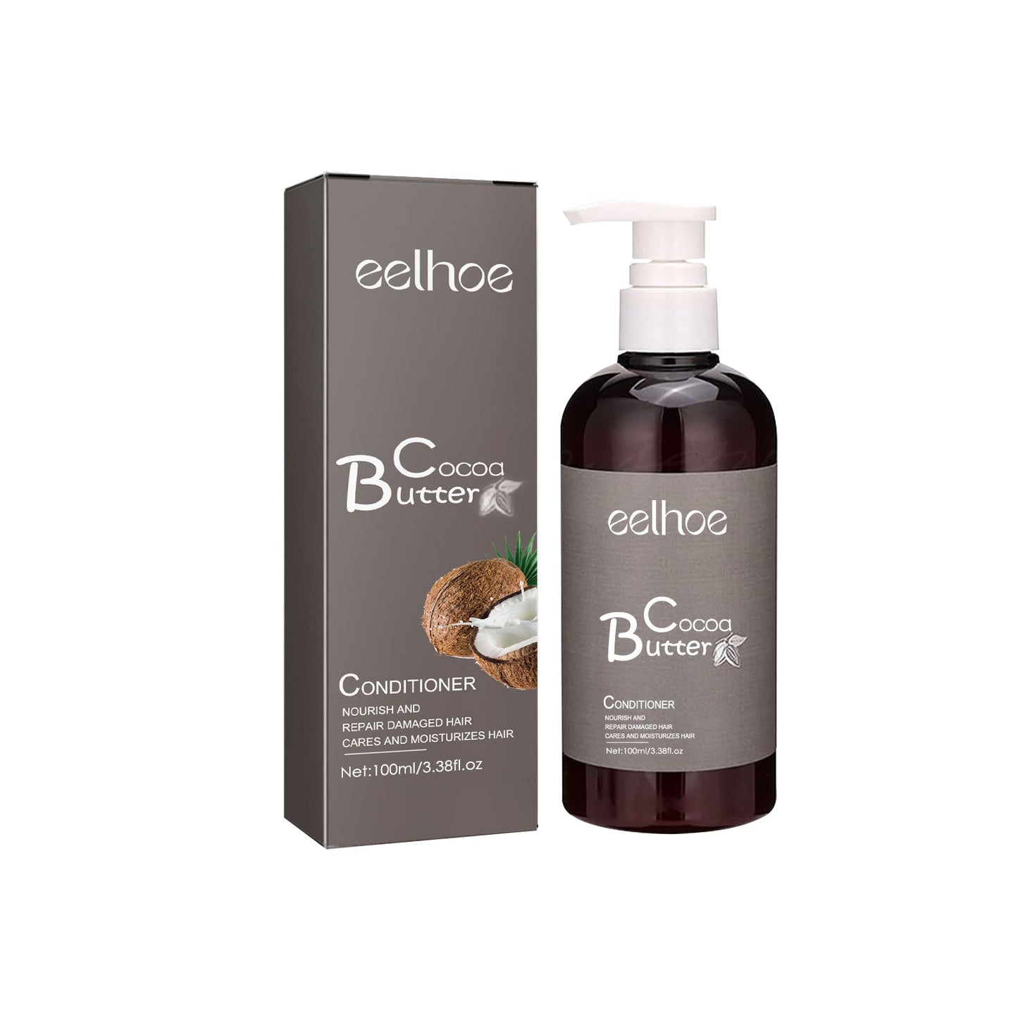 Smooth Shampoo Cocoa Butter Shampoo Conditioner Clean Smooth Hair Moisturizing Hair Treatment