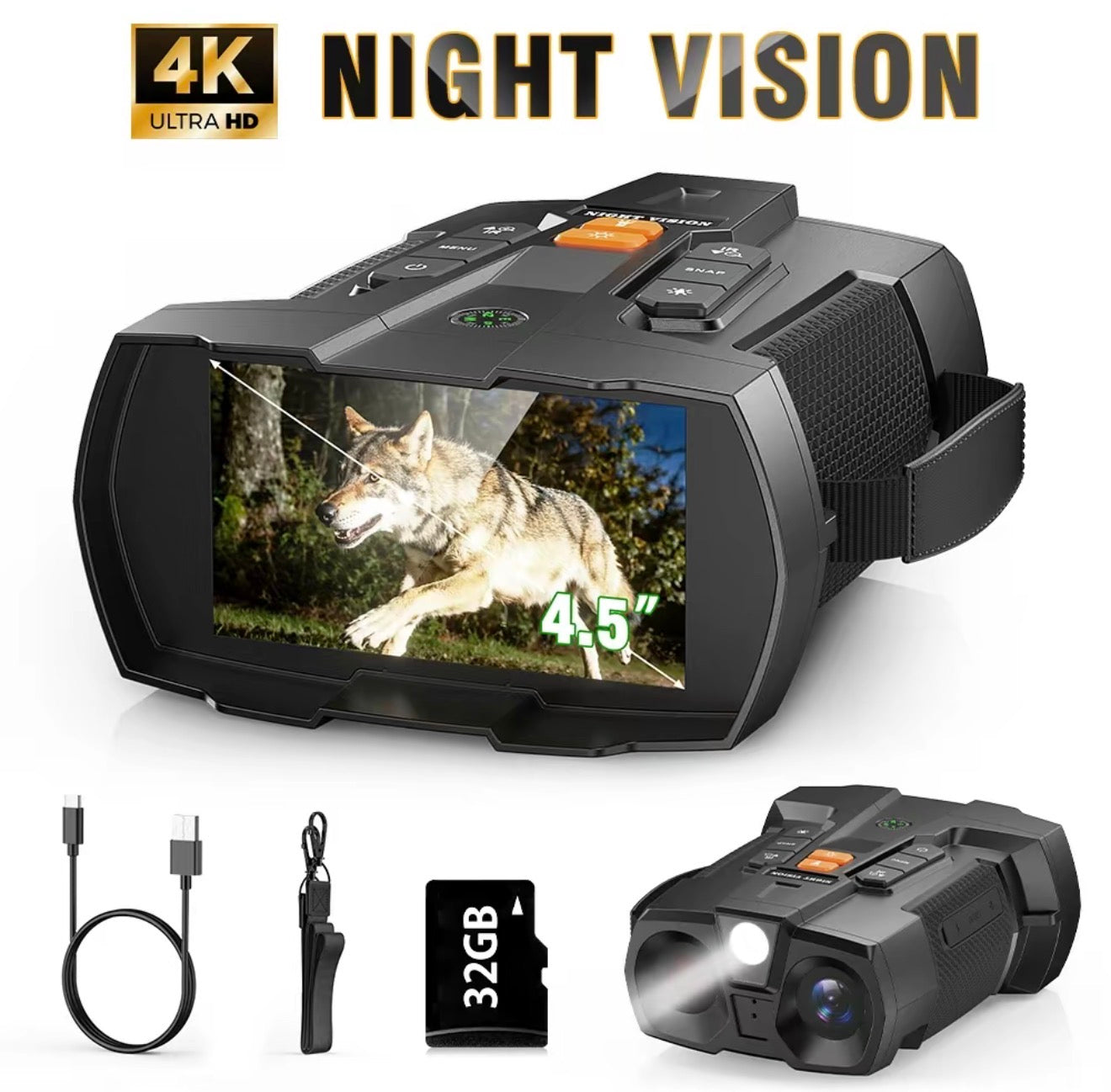 NightScope 4K Binoculars