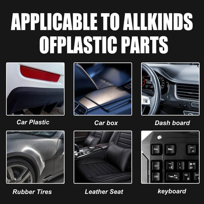 Nano Plastic Retreader Automotive Interior Seat Instrument Panel Stain Cleaning And Maintenance Polish