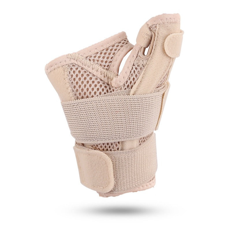 Bidirectional support wrist guard fitness exercise adjustable fixed finger guard wrist guard for left and right hands