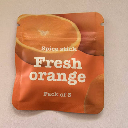 Scented Stick Inhaler Cartridge Bag Scented Cotton Swab Flavor Fragrance Pack Each Pack Contains 3 Cotton Swabs