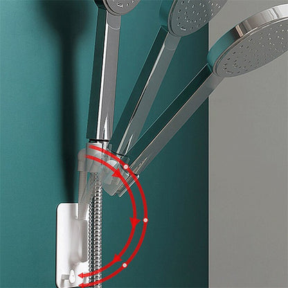 Universal Shower Bracket Fixed Seat Shower Head Nozzle Suction Cup Shower Accessories Punch-Free Home Bathroom Base