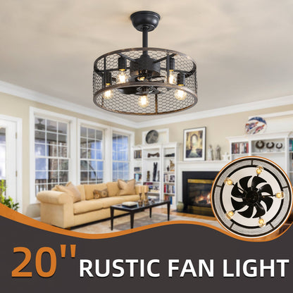 19.7In Classic Ceiling Fan with Light