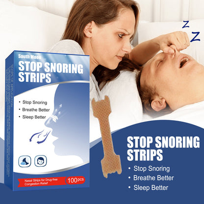Care Nasal Strips, Anti-Snoring Snore Care Sleep Care Dilating Nasal Strips