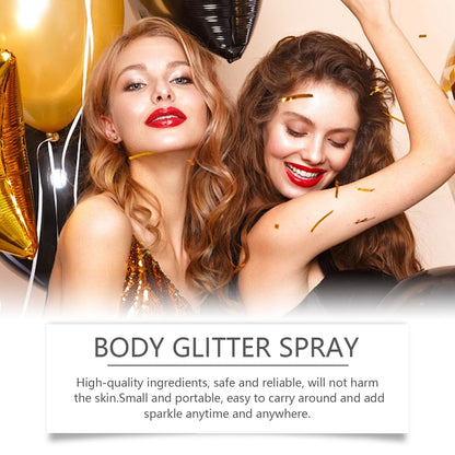 Body Flash Spray, Face Body Star Flash Party Highlight Focus Flash Spray