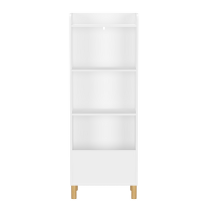 Kids 4-Tier Bookcase Children's Book Display Bookshelf Toy Storage Cabinet Organizer for Children's Room Playroom