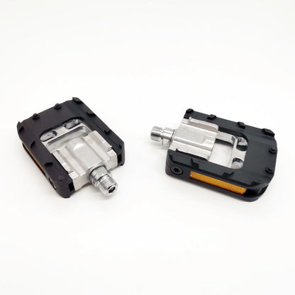 New Aluminum Alloy Folding Pedal Bicycle Pedal Mountain Bike Folding Bike Driving Electric Bike Pedal Accessories