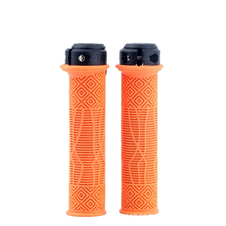 ODI Mountain Folding Bicycle Handle Cover Ultra Light Rubber Anti-Skid Grip Speed Down Off-Road Vehicle Locking Handle Cover